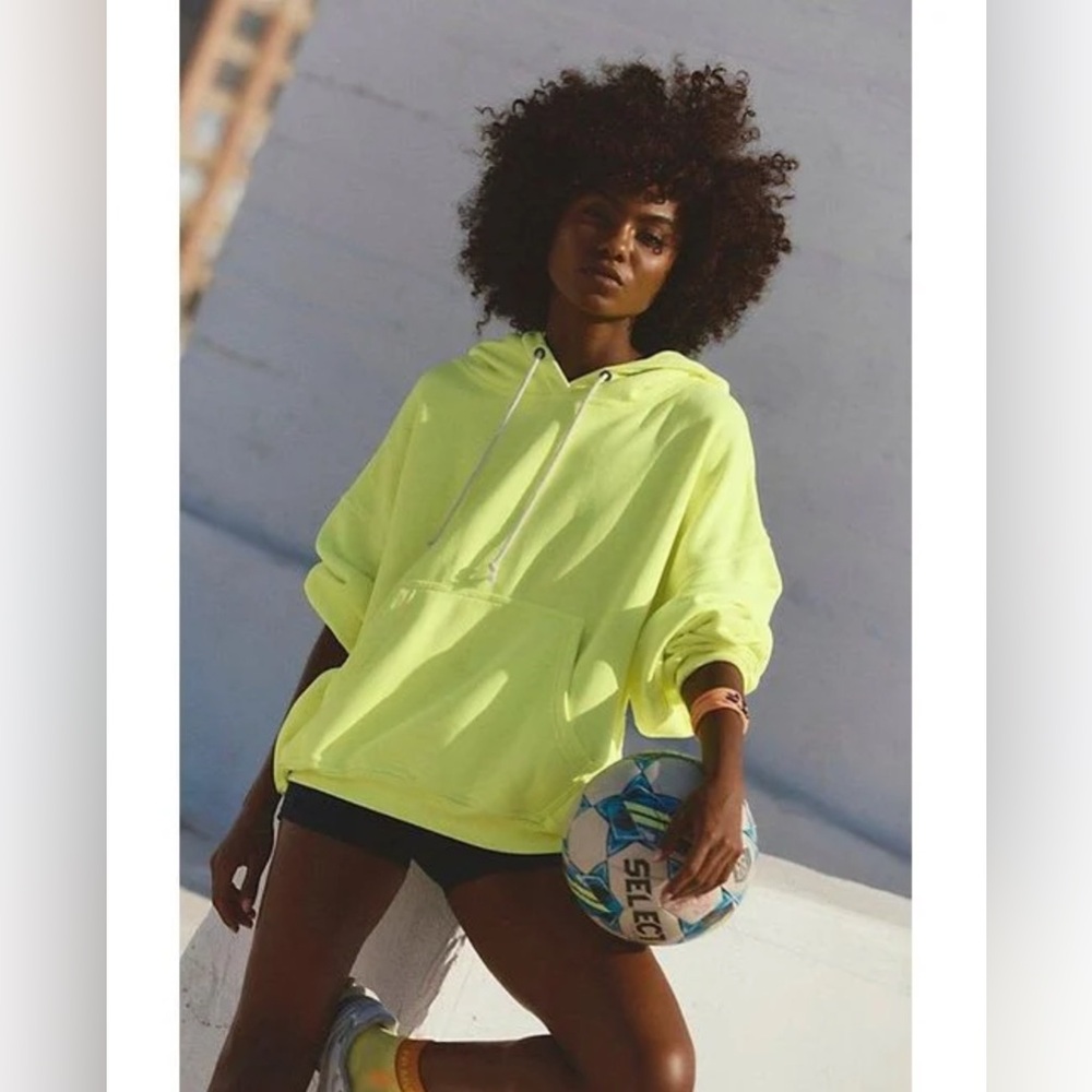 FP Movement Final Call Hoodie in Sour Citrus - Picture 2 of 3